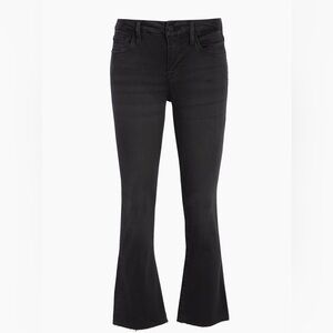 Frame Denim Black Flare Jeans